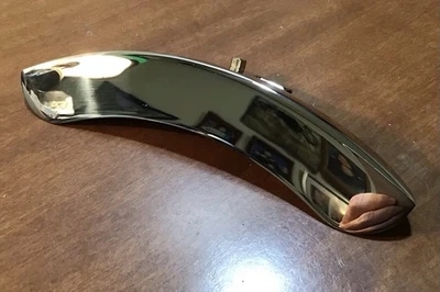 Nickel Plated Brass Banjo Armrest Parts Project Luthier - Image 1 of 4