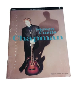 Steven Curtis Chapman The Great Adventure Sheet Music Book 1992 Christian Songs - Picture 1 of 9