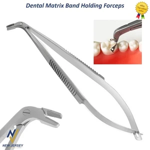 Dental Matrix Band Holding Forceps Sectional Hold Matrix Inserting Forceps TC - Picture 1 of 4