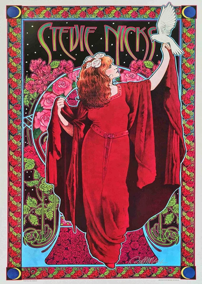 Fleetwood Mac - Stevie Nicks - Doves - A4 Mini Print/Poster - Image 1 of 1
