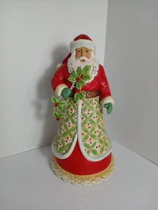 2020 Jim Shore "Holly Jolly Holiday " Santa Claus Christmas 6006639 - Picture 1 of 17