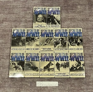 Time Life : Secrets Of WWII - Complete Set Of 12 VHS Tapes 1998 - Vtg New Sealed - Picture 1 of 11