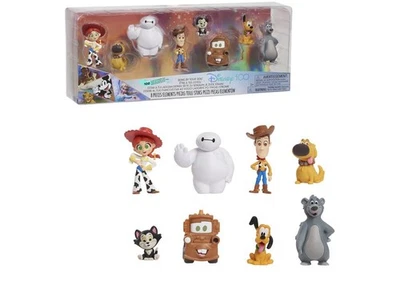 Disney100 Años de Estar A Tu Al lado, Edición Limitada Juego de Figuras 8 Piezas NUEVO Foto 1 de 4