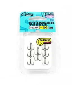 Owner STBL-36 BC Treble Hook Black Size 14 (9209) - Picture 1 of 6