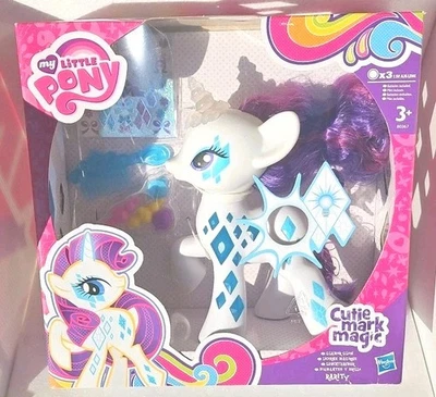 My Little Pony Cutie Mark Magic Ultimate Pony Rarity Licorne Magique NEUF  - Photo 1/4