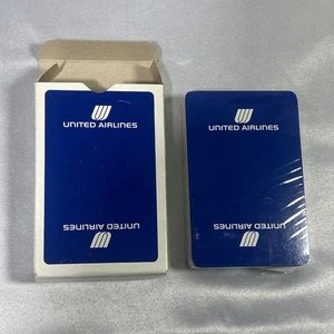 Vintage 1960s United Airlines Sealed Deck of Playing Cards! NEU im Originalkarton! - Bild 1 von 4
