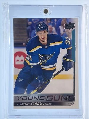 2018-19 UD Upper Deck Jordan Kyrou Young Guns YG Rookie RC #241 St. Louis Blues - Image 1 of 4