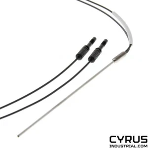 Omron E32-DC200F Fiber optic sensor head, diffuse, M3 cylindrical axial with sle - Picture 1 of 1