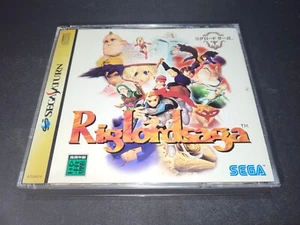 Riglord Saga Riglordsaga Sega Saturn Japón Importación LN Perfecto Estado COMPLETO+OBI! - Imagen 1 de 3