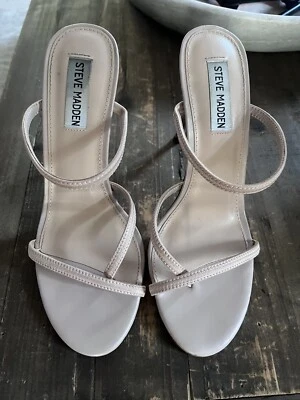 Tacones Steve Madden - Desnudo - Talla 8 - Excelente Foto 1 de 3