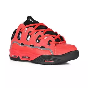 Osiris D3 2001 Skate Shoes - Red/Black/Grey - Picture 1 of 6