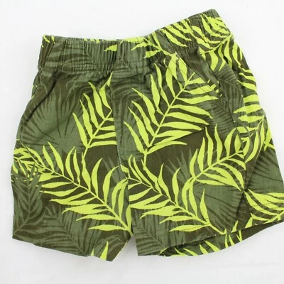 Small Wonders Leaf Pattern Tropical Shorts Baby 6-9 Months - Image 1 of 3