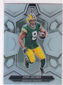 Panini Football NFL Mosaic 2024 No. 79 Josh Jacobs Silver Prizm - Picture 1 of 2
