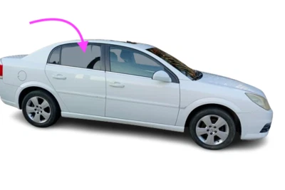 Se adapta a: Chevrolet Vectra 2002-2008 sedán 4P pasajero puerta trasera derecha ventana vidrio Foto 1 de 4