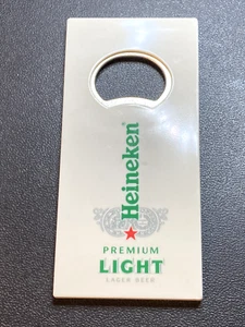 Heineken Premium Light Lager Beer - Pocket or Fridge Magnet Bottle Opener - Picture 1 of 2