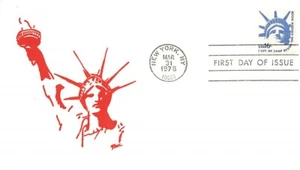 1599 16c STATUE OF LIBERTY HEAD - Unknown cachet - Picture 1 of 1