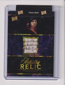 PIECES OF THE PAST ART & MUSIC HAND WRITTEN RELIC JOHANNES VERMEER - Picture 1 of 1