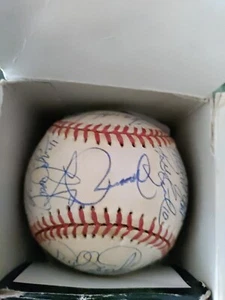 Tampa Bay Devil Rays Full Team Autographed Baseball Inaugural Season 50+... - Picture 1 of 24