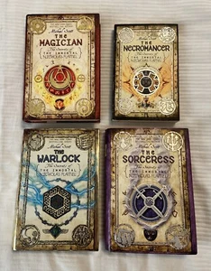 The Secrets of the Immortal Nicholas Flamel 1st Edition Hardcover Lot of 4 Books - Picture 1 of 10
