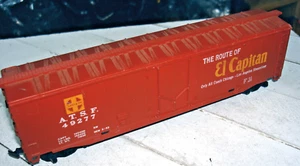 Coche de caja Tyco HO escala Santa Fe 40' / La ruta de El Capitán ATSF / 49277 - Imagen 1 de 4