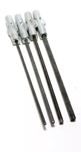 4 pc Xcelite Driver Bits Allen Hex Socket 3mm, 2.5mm, 2mm, 1.5mm - Picture 1 of 5