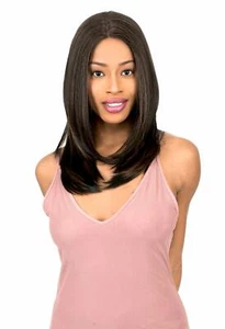 NEW BORN FREE SYNTHETIC MAGIC LACE FRONT I & FREE PART WIG - MLI302 - Picture 1 of 18