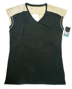 MISSION Women's VaporActive Loose Fit Open Back Tan/Brown Top ~ MED ~ NWT  *VT - Picture 1 of 6