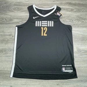 Ja Morant #12 Memphis Grizzlies Jersey Mens 56 2XL Black City Edition NBA Nike - Picture 1 of 16