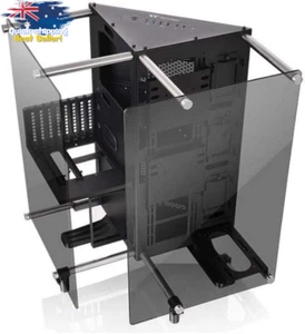 Core P90 Tempered Glass Mid Tower Open Frame Gaming Computer Case - Picture 1 of 12