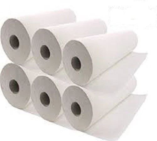 6 ROTOLI CARTA LETTINO 60CM X 80MT LENZUOLINO MEDICO 2 VELI ESTETISTA - Immagine 1 di 1