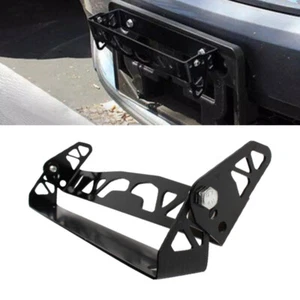 Auto Bumper Adjustable Tilt License Plate Bracket Aluminum License Plate Mount - Bild 1 von 9