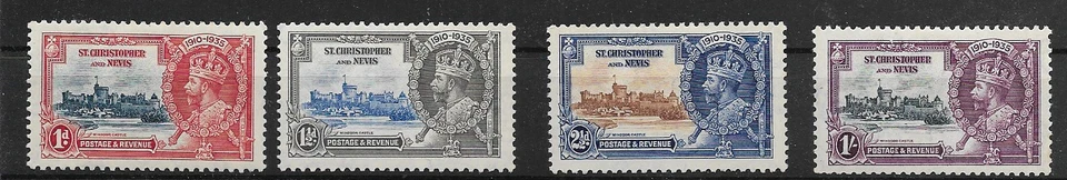 ST KITTS NEVIS  @ 1935 KING GEORGE V SILVER JUBILEE  MINT NICE PRICED @ GB997 - Image 1 of 1
