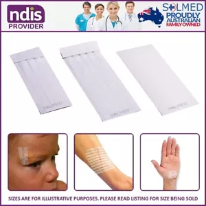 6mm x 75mm x (10 Pkts of 3) 30 WOUND SKIN CLOSURE STRIPS STERI STRIPS equivalent - Picture 1 of 2