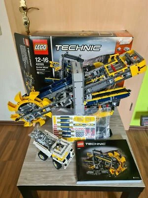 LEGO Technic 42055 Bucket Wheel Excavator with instructions and box, RARE - Image 1 of 4