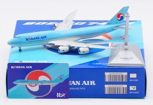 Modelo HX 1:400 Korean Air Boeing B747-8 Diecast Air avión modelo HL7633 aletas hacia abajo - Imagen 1 de 15