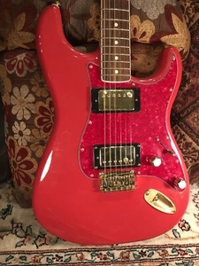 60's Fiesta Stratocaster AllParts BOUND NECK Top Loader Gold Hrdwr Strat L@@K! - Bild 1 von 24