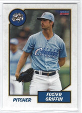 2022 Omaha Storm Chasers (Triple-A Kansas City Royals) Foster Griffin