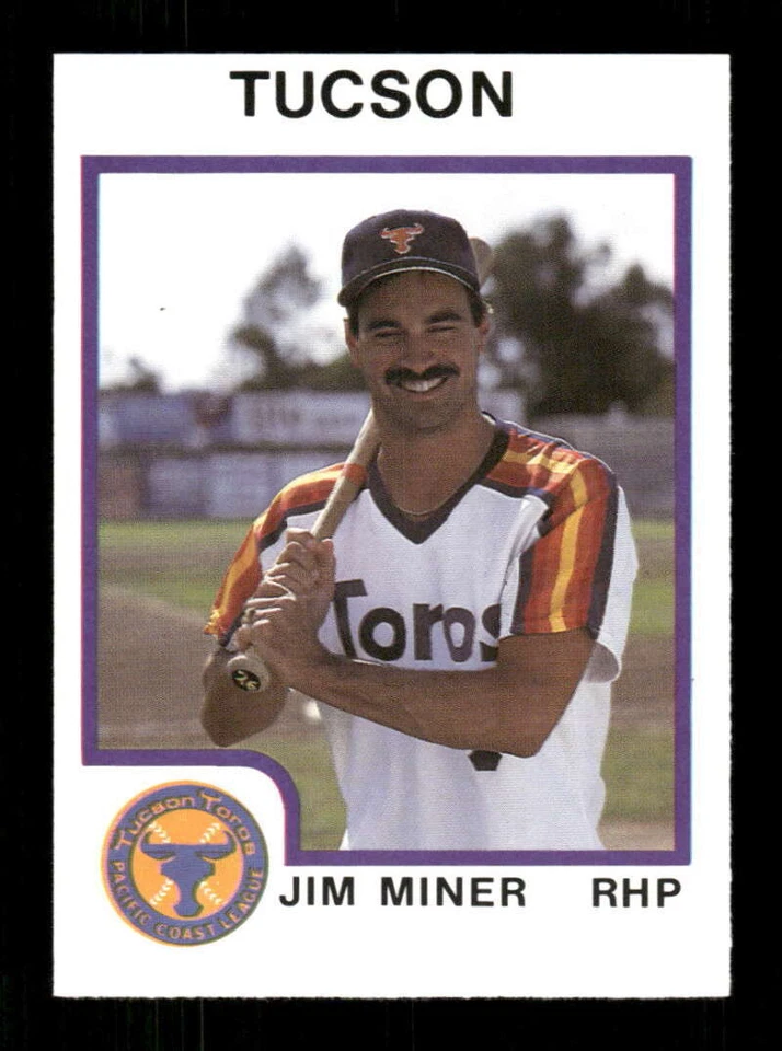 1987 ProCards Tucson Toros 2122 Jim Miner BXCP30 - Image 1 of 2