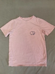 Camiseta Marfil Ella Xs Mujer Melocotón Bolsillo Elefante Gráfico - Imagen 1 de 4