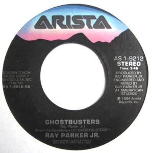 RAY PARKER JR. * 45 * Ghostbusters * 1984 * VG++/ Near MINT * USA ARISTA ORIGNAL - Imagen 1 de 1