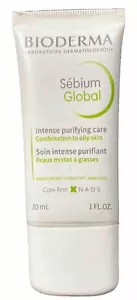 BIODERMA Sebium Global Cream Intense purifying care Acne-prone skin 1 Oz - Picture 1 of 4