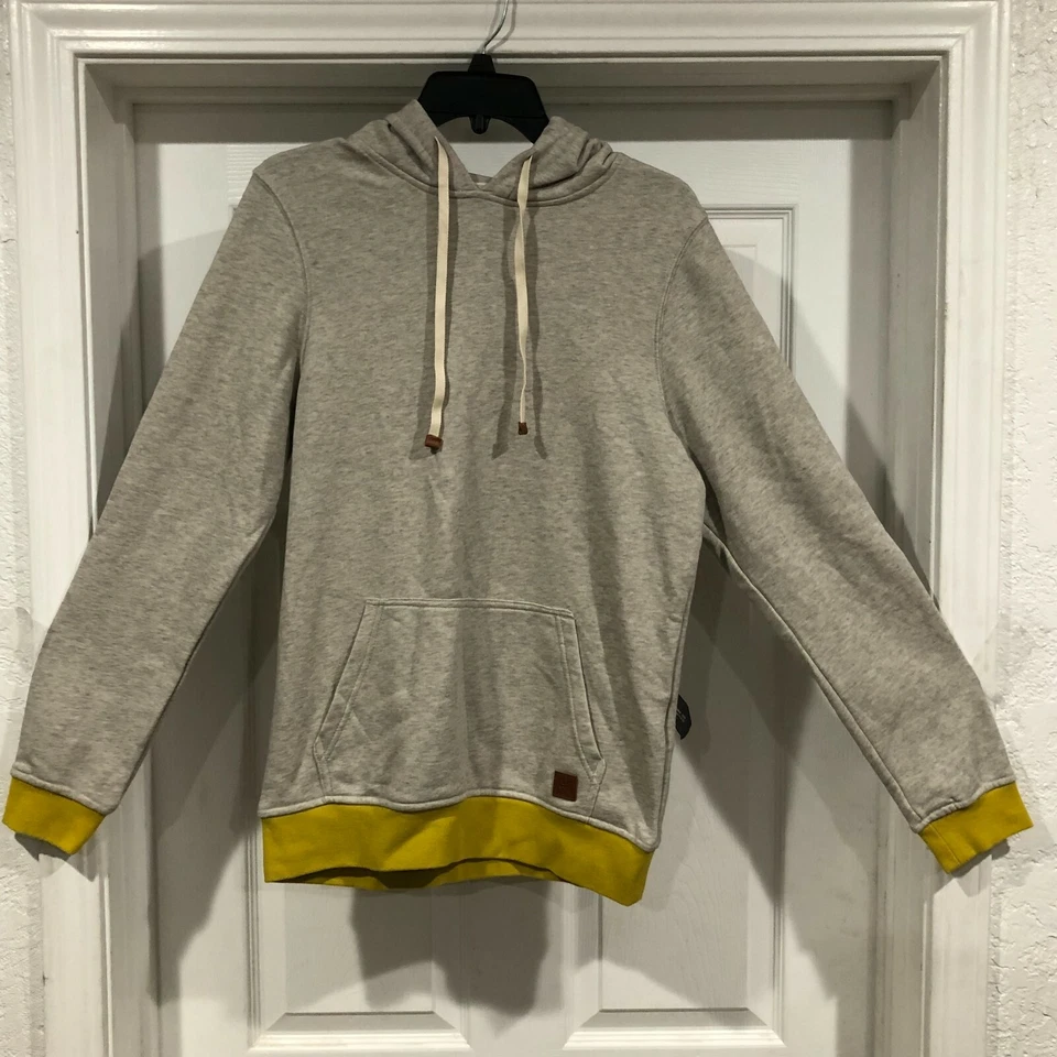 ALTAMONT MEN'S SWEATER HOODED GRAY COLOR LONG SLEEVE SIZE SMALL, FREE SHIPPING - Image 1 of 4