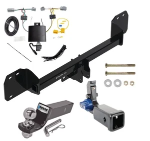 Trailer Tow Hitch For 19-25 Volvo XC40 Hidden Removable Receiver Wiring 2" Ball - Picture 1 of 8