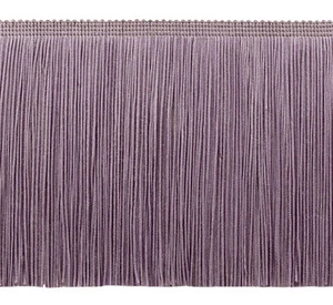 Chainette Fringe Trim 6 inch, Style CF06 Color D7 Lilac Purple[Sold By The Yard] - Picture 1 of 1