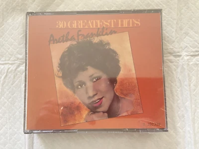 Aretha Franklin - 30 Greatest Hits - Brand New 2 CDs - Atlantic - 1986 Edition - Image 1 of 2