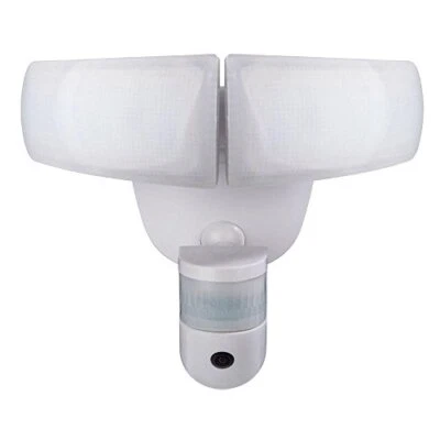 Defiant 180° White LED Wi-Fi Video Motion Security Light - Image 1 of 4