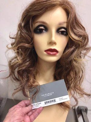 HIGH OCTANE WIG 全新! RAQUEL WELCH-RL29/25GoldenRussetT/TemLaceFrtMonoTpMemCap3HF — 第 1/4 张图片