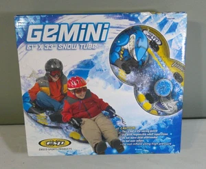 Tubo neve gonfiabile ESP Gemini 61'' x 33'' due cavalieri - slitta - nuovo con scatola - Foto 1 di 3