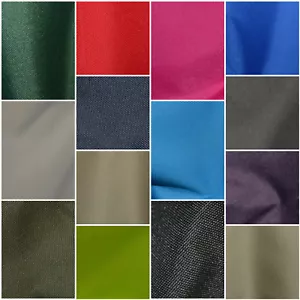 13 COLOURS! TOUGH WATERPROOF OUTDOOR CANVAS FABRIC MATERIAL COVER CORDURA TYPE. - Picture 1 of 26
