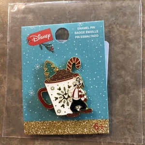Loungefly Disney Goofy Peppermint Mocha Coffee Enamel Pin - Picture 1 of 4